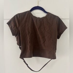 Open Back Garage Top